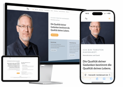 Webdesign und SEO für Torsten Harwardt Coach