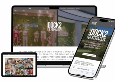 360° Marketing für Dock2 Dekoration