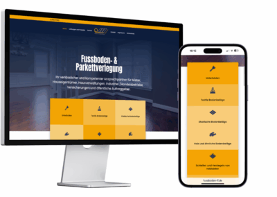 Webdesign & SEO für Fussboden-und Parkettverlegung Maleiß