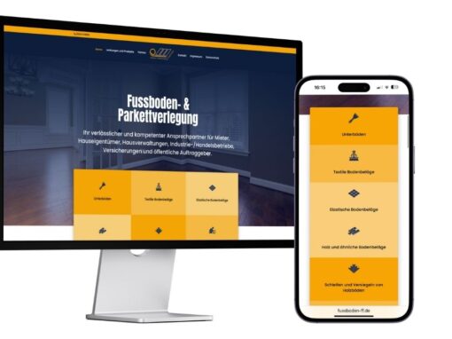 Webdesign & SEO für Fussboden-und Parkettverlegung Maleiß