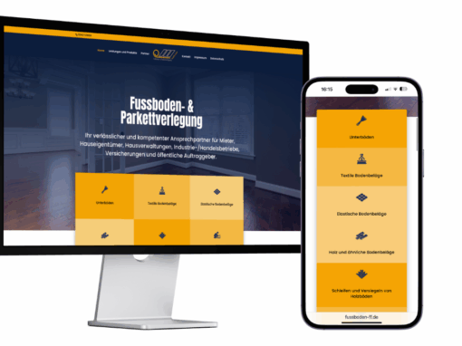 Webdesign & SEO für Fussboden-und Parkettverlegung Maleiß