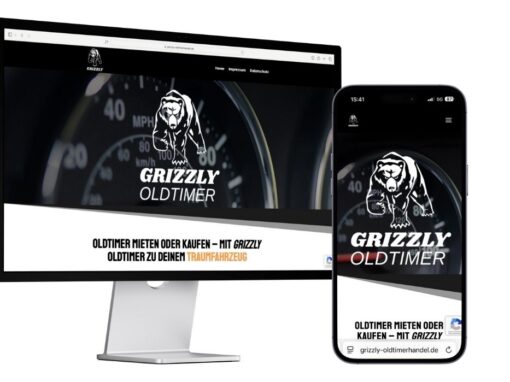 Webdesign & SEO für Grizzly Oldtimerhandel