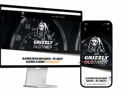 Webdesign & SEO für Grizzly Oldtimerhandel