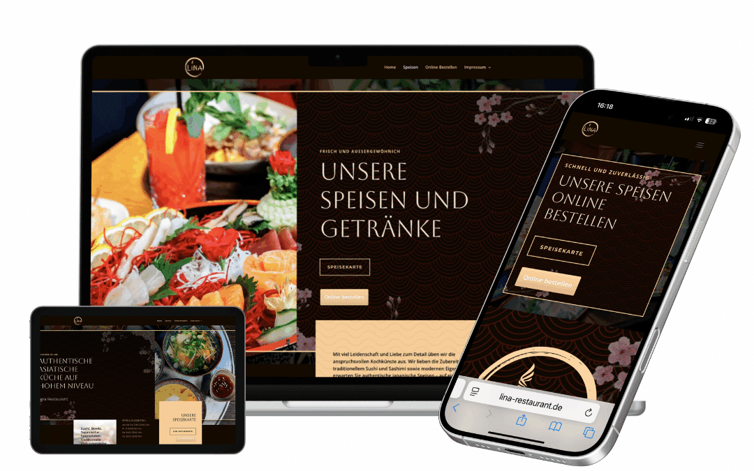360° Marketing für LINA – Asian Restaurant & Sushi Bar
