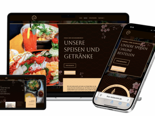 360° Marketing für LINA – Asian Restaurant & Sushi Bar