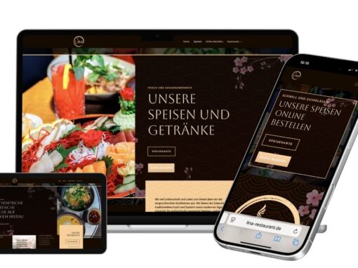 360° Marketing für LINA – Asian Restaurant & Sushi Bar