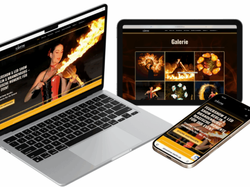 Webdesign & SEO für Showtime Berlin