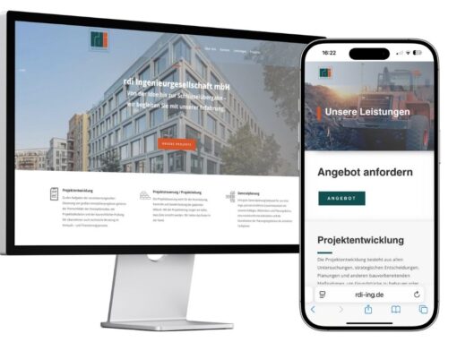 Ganzheitliches Marketing für rdi – Ingenieurgesellschaft